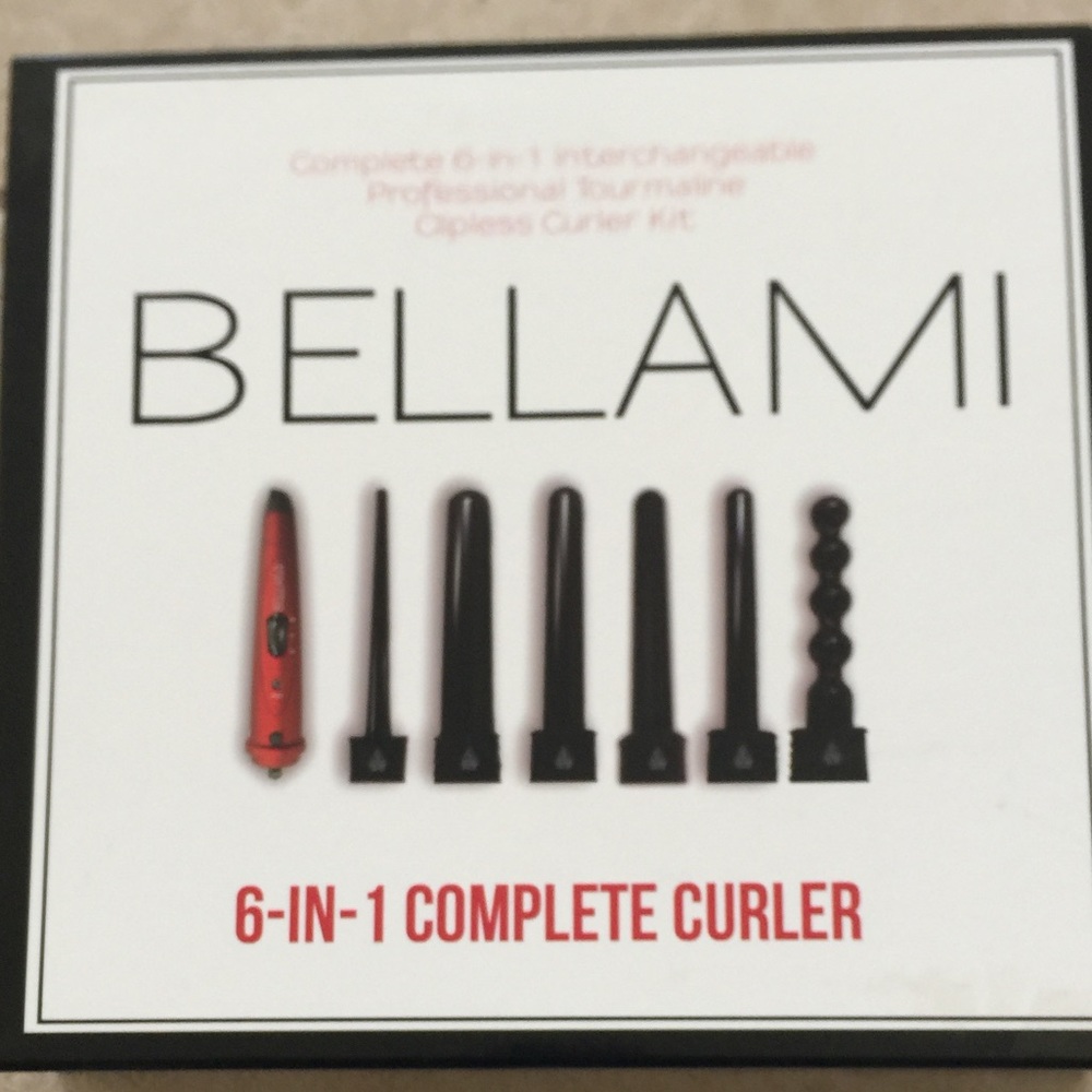 Brand new Bellami 6 in 1 curler
